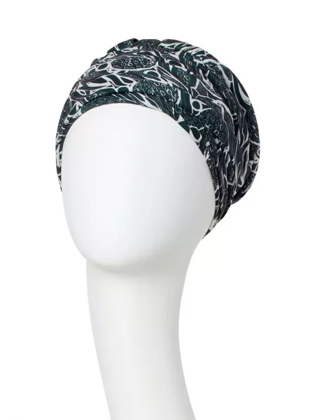 Sapphire Turban | Floral Woods _01